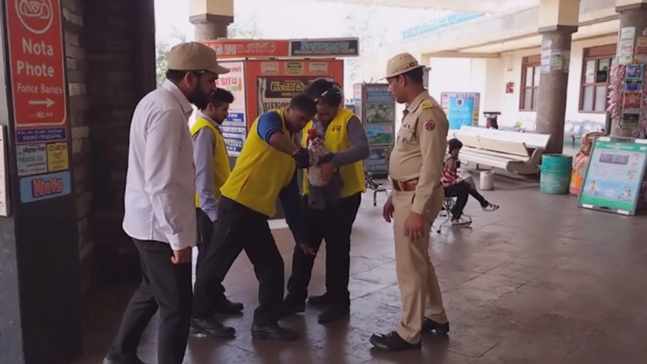 भरतपुर बस स्टैंड पर आतंकवादी अलर्ट के बीच मॉक ड्रिल में सुरक्षा इंतजामों की असली परीक्षा