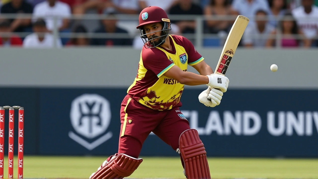वेस्ट इंडीज ने एडन पार्क में न्यूजीलैंड को 7 रन से हराया, पहला T20I जीता